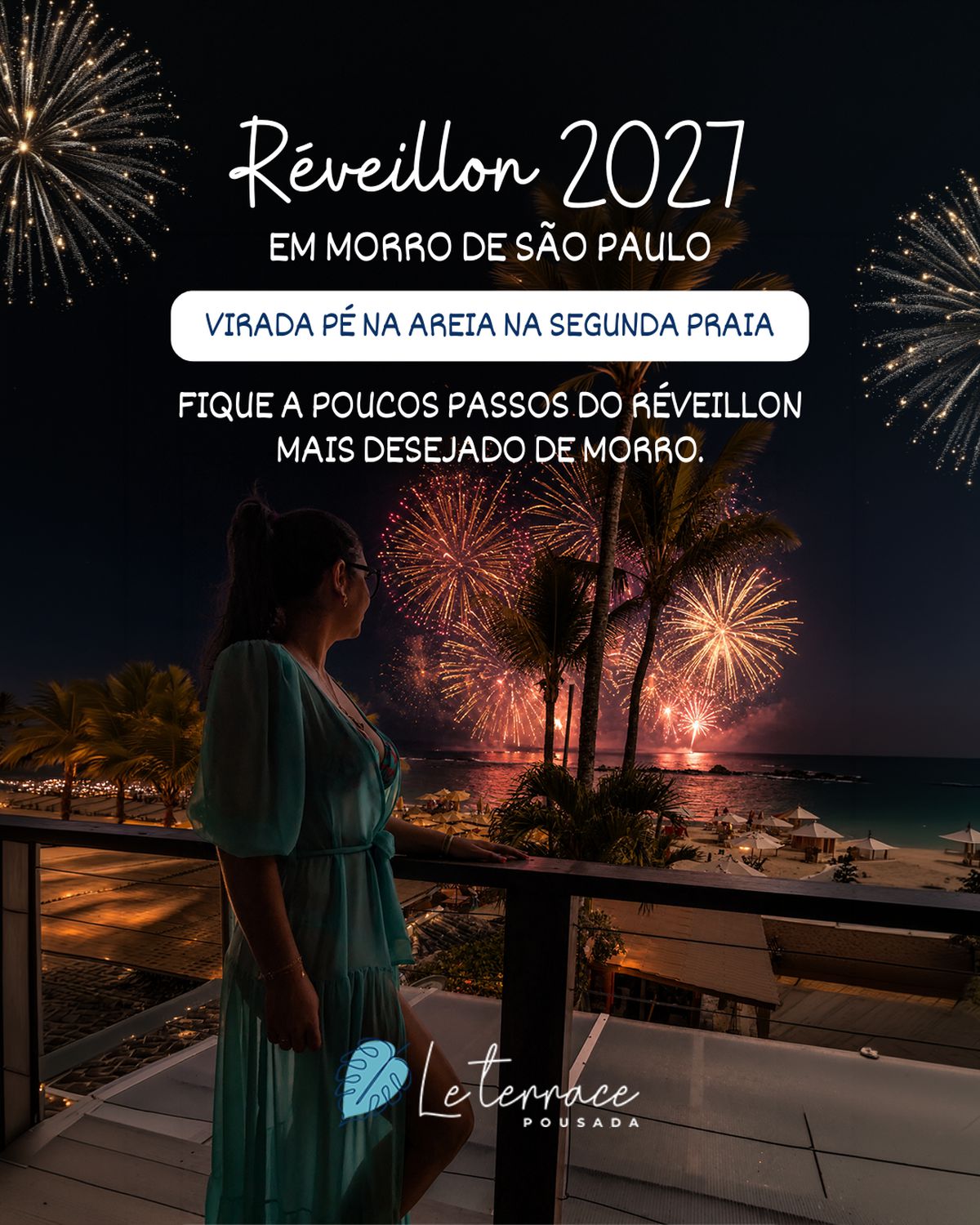 Comece o ano onde a festa encontra o mar!