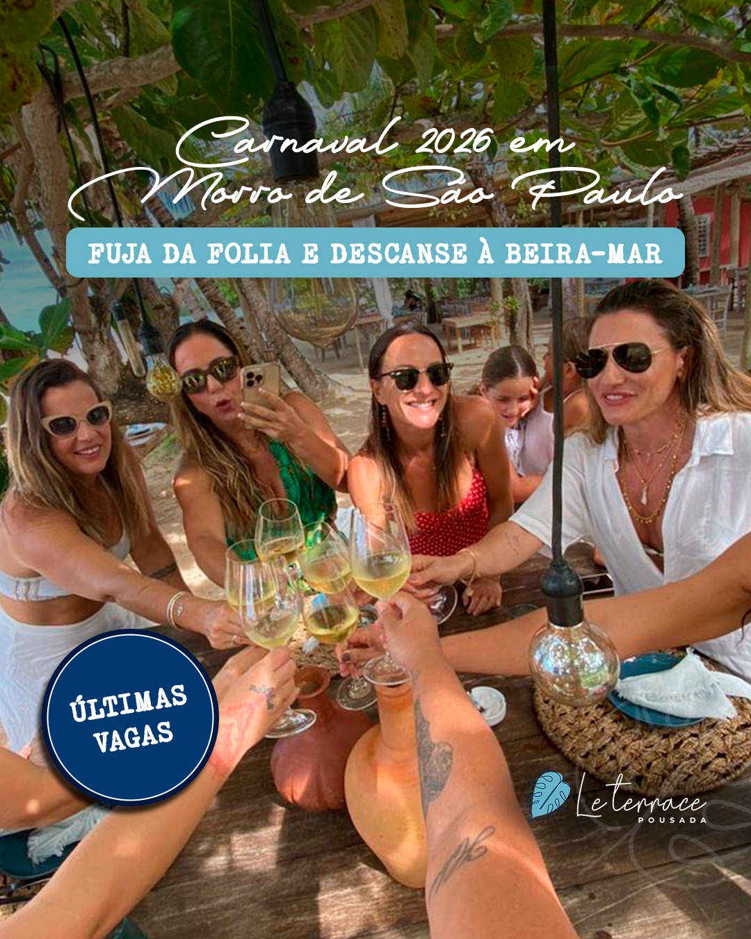 Carnaval 2026 tranquilo em Morro de São Paulo